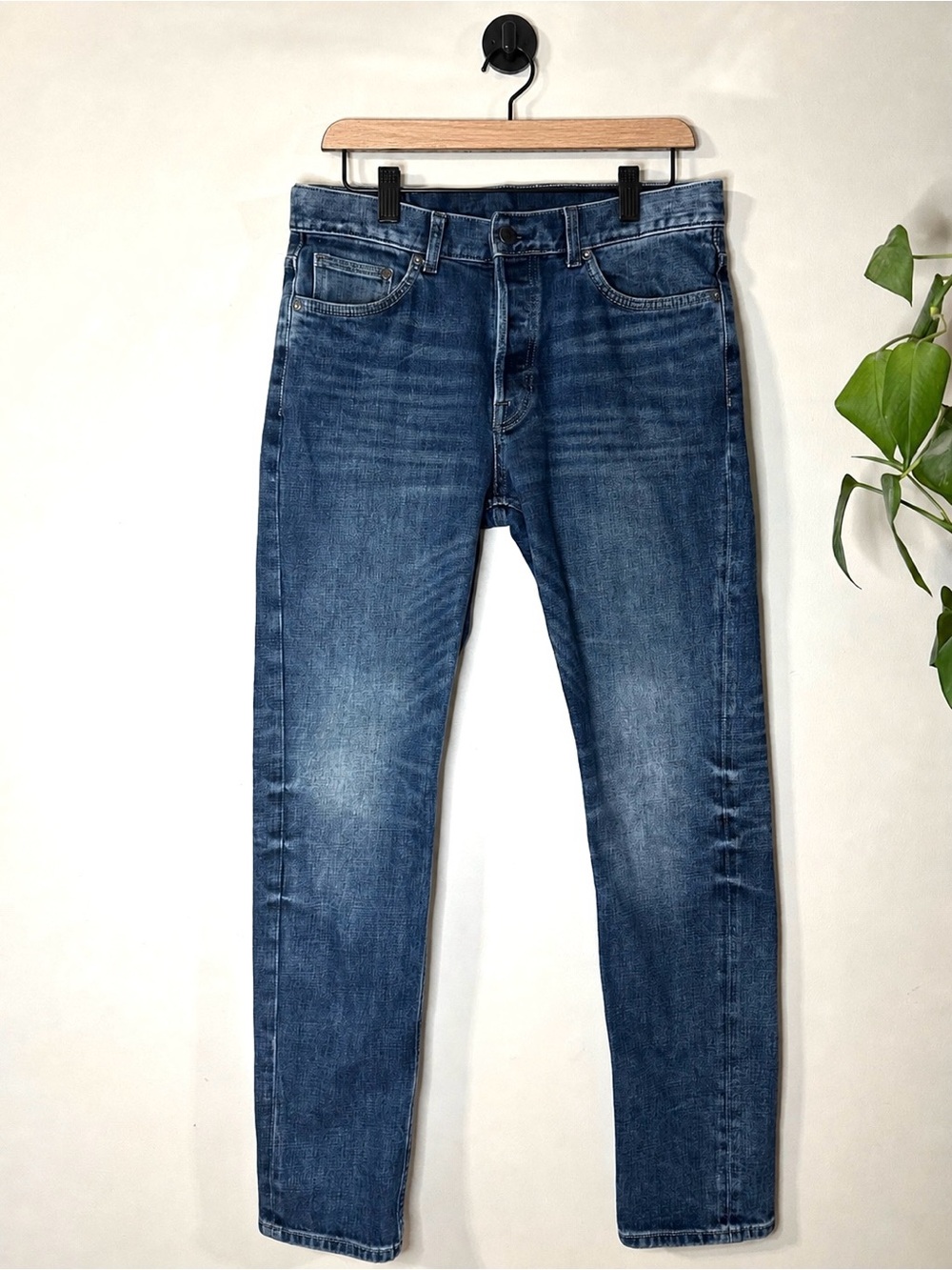 H&M Denim Slim Fit Jeans Men’s Size 32 Medium Wash Blue